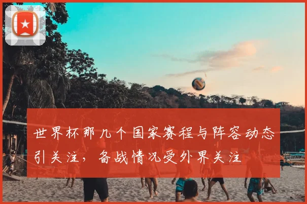世界杯那几个国家赛程与阵容动态引关注，备战情况受外界关注